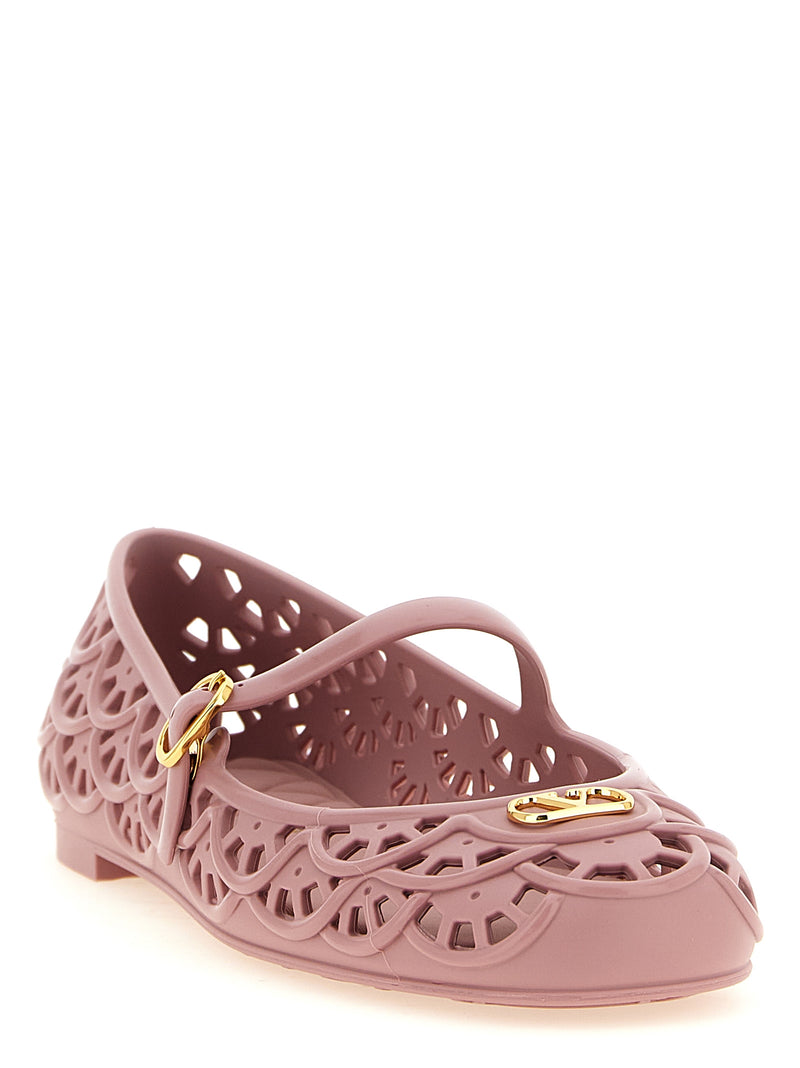 Ballerines multicolores en Polyvinyle Valentino Garavani