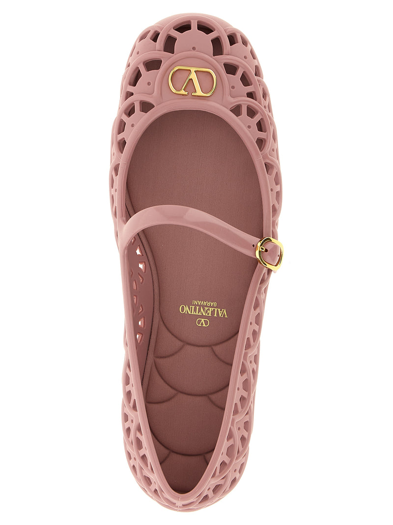 Ballerines multicolores en Polyvinyle Valentino Garavani