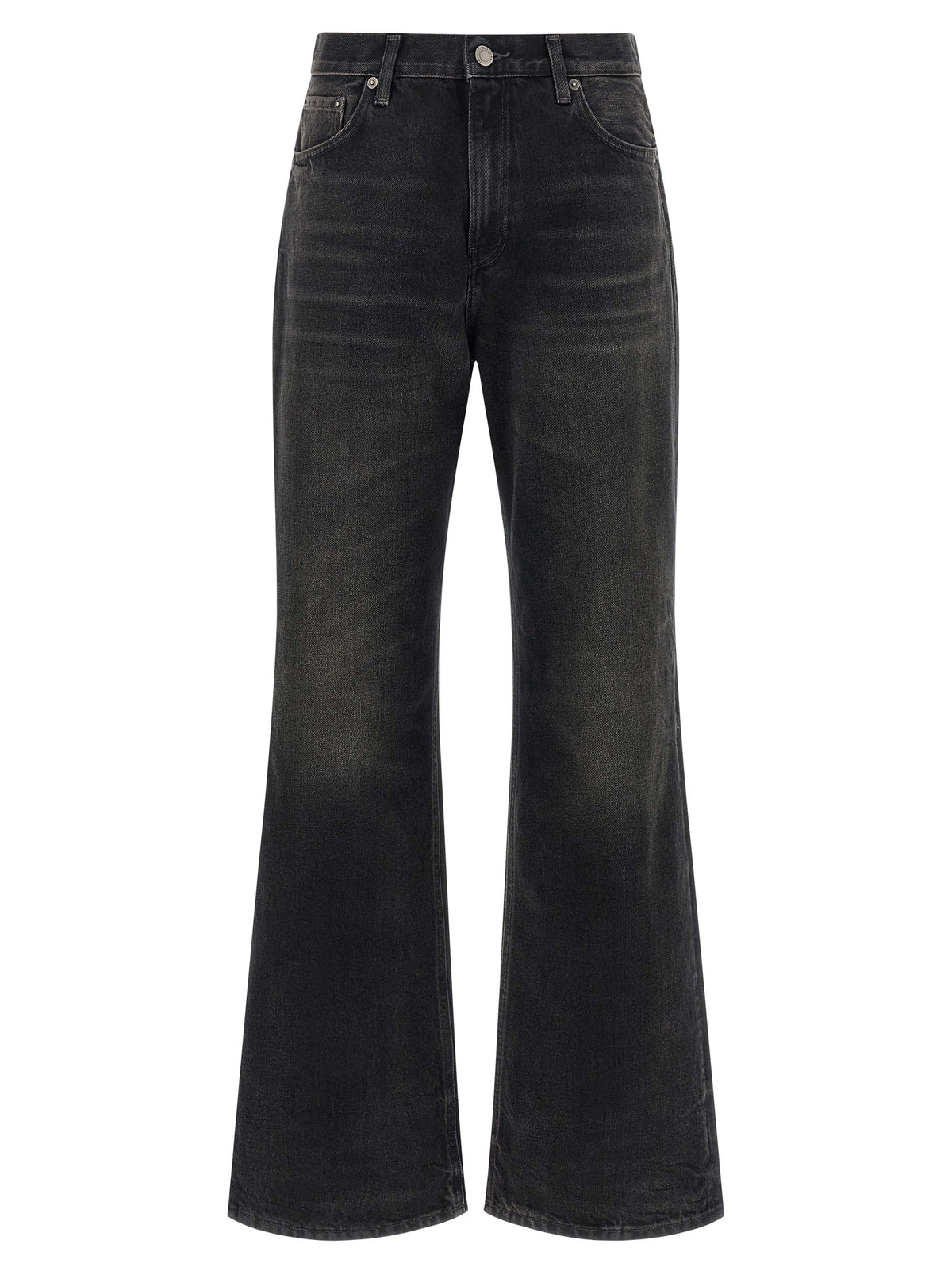 Jeans Flare en Coton Noir Haikure - Modèle Korea