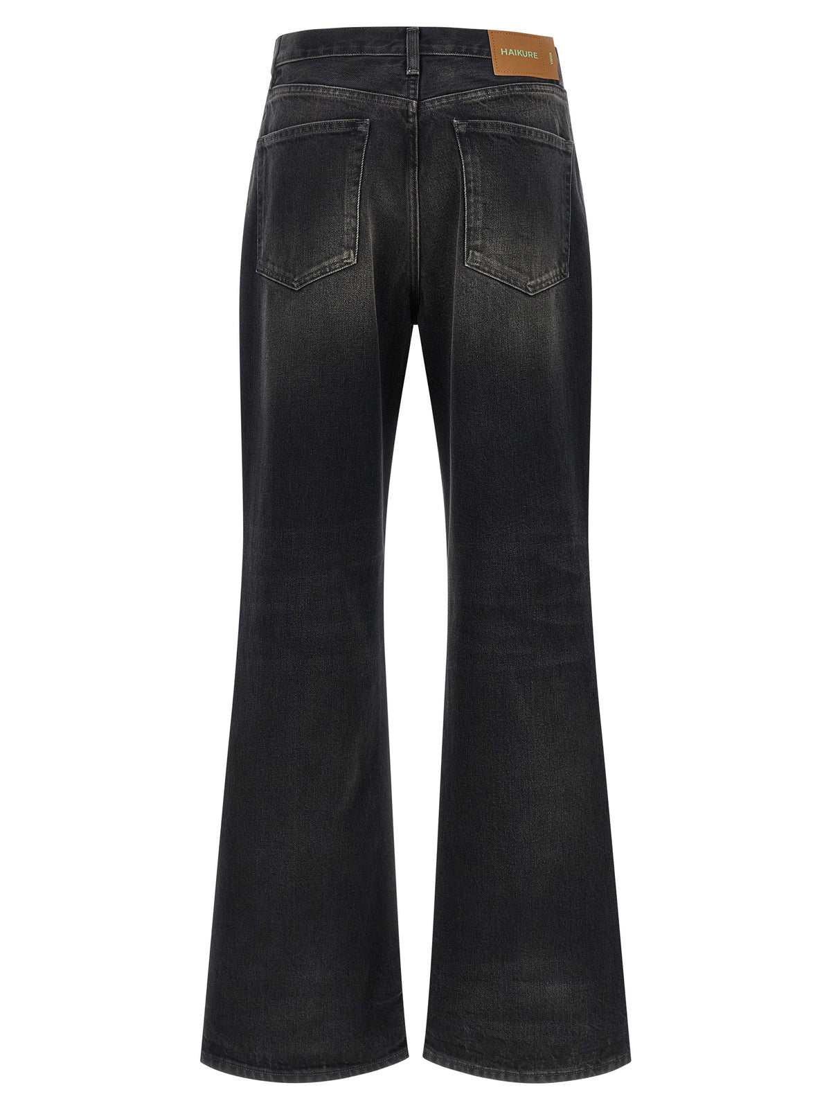 Jeans Flare en Coton Noir Haikure - Modèle Korea