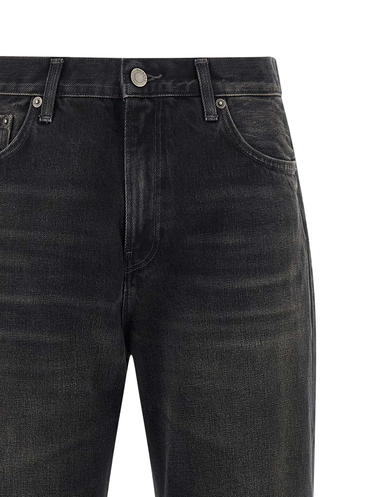 Jeans Flare en Coton Noir Haikure - Modèle Korea