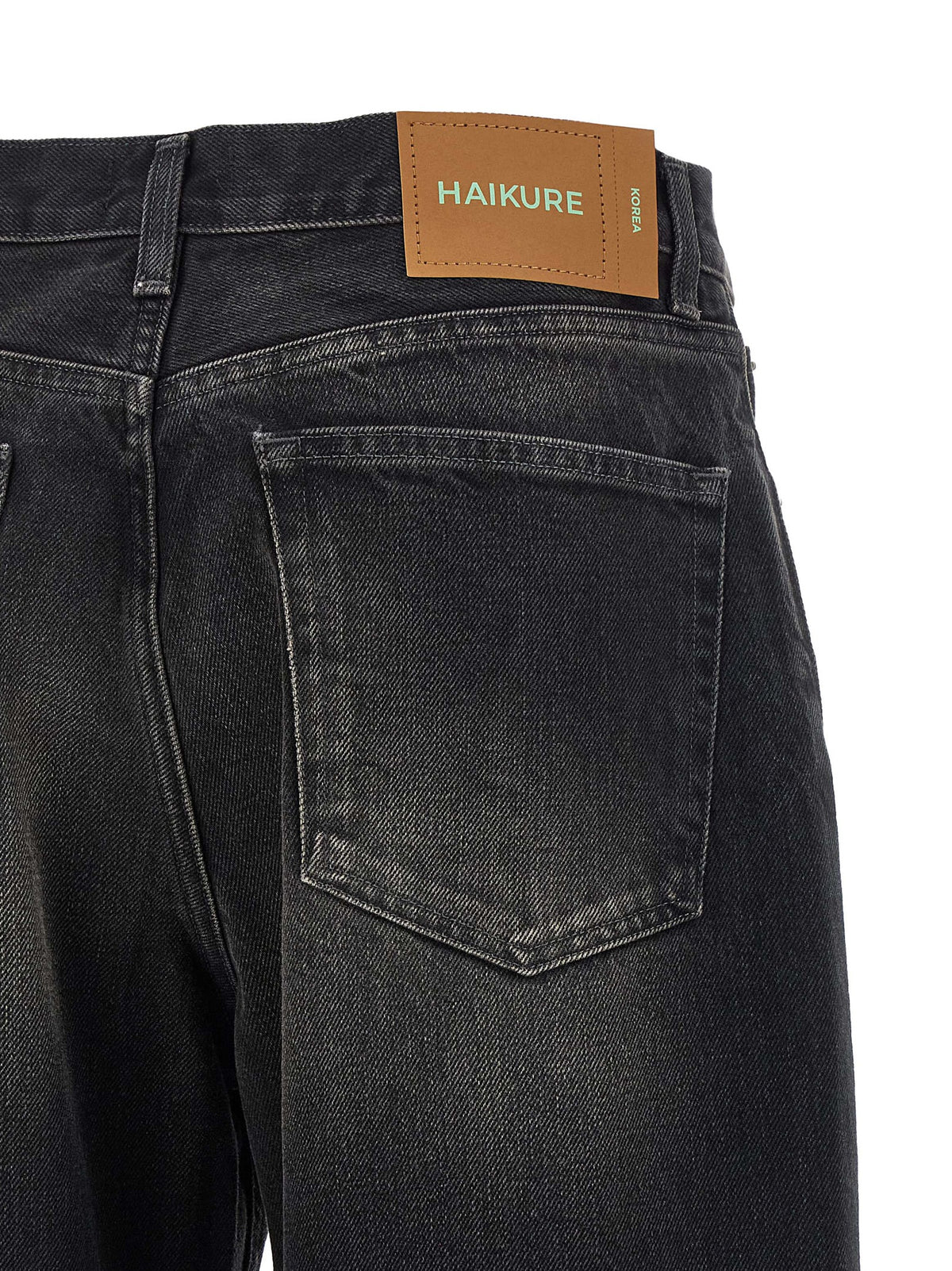 Jeans Flare en Coton Noir Haikure - Modèle Korea