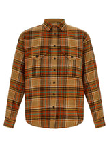 Chemisier Dsquared² en plumes de marabout orange