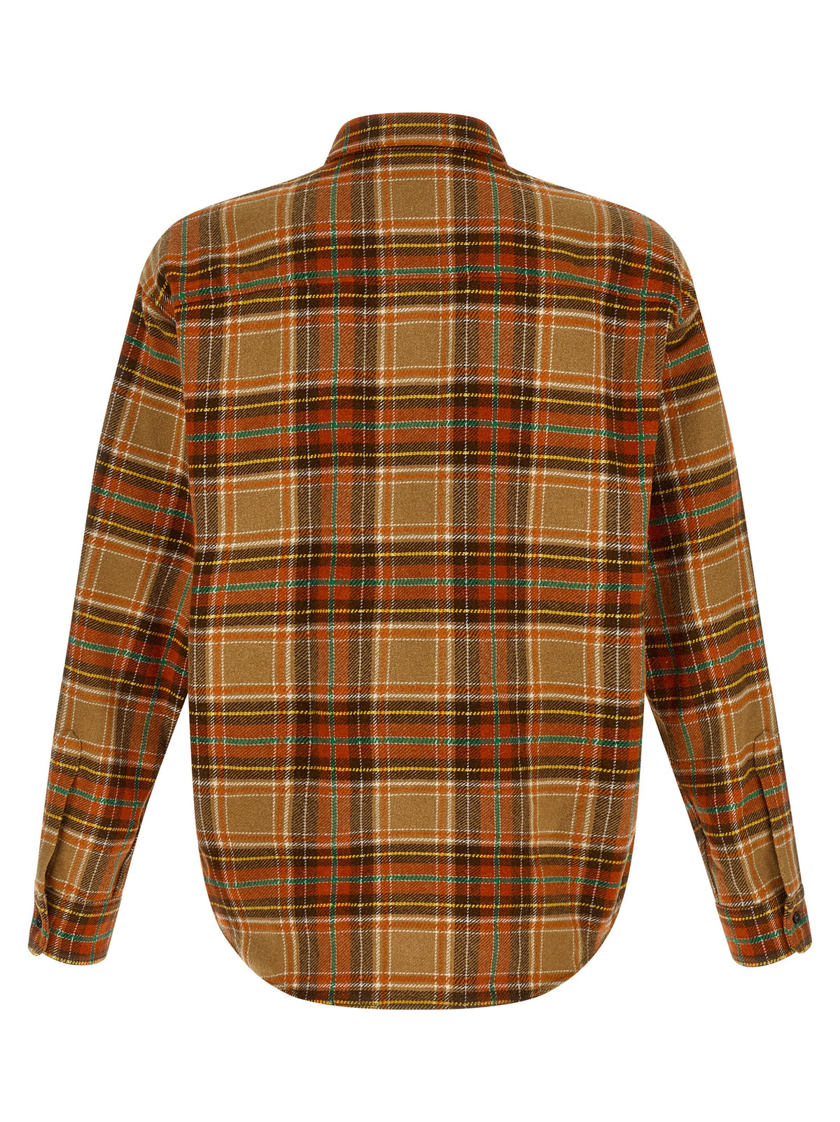 Chemisier Dsquared² en plumes de marabout orange