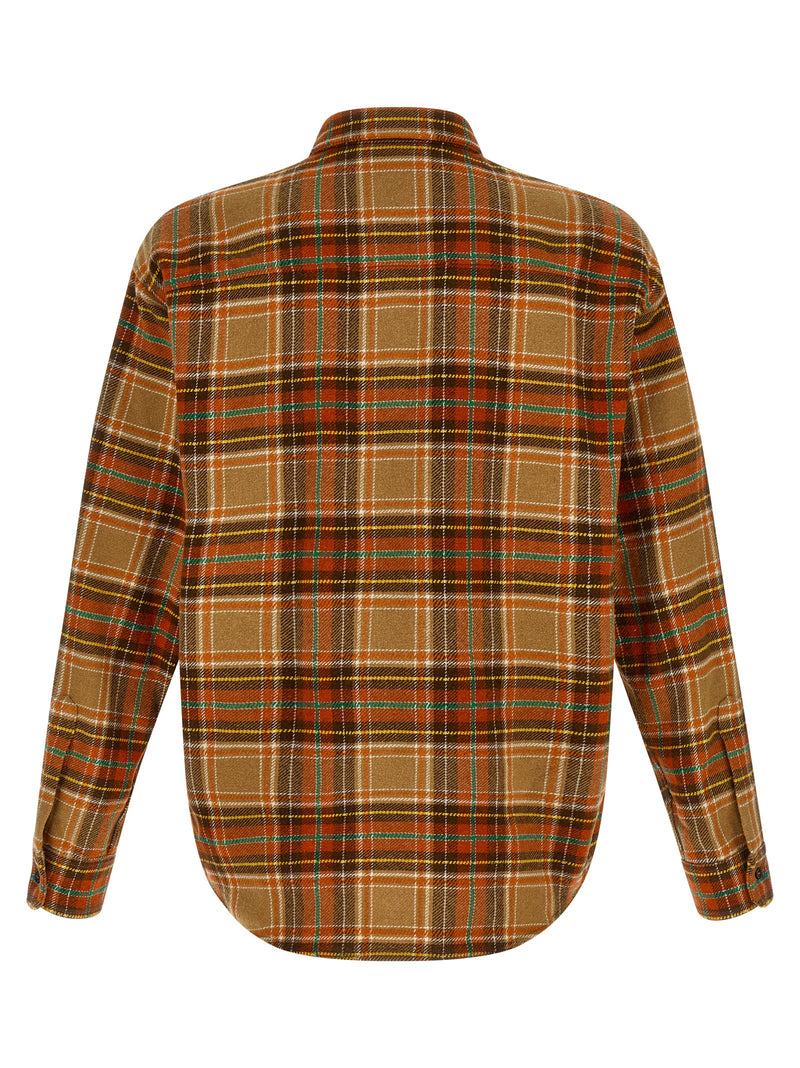 Chemisier Dsquared² en plumes de marabout orange