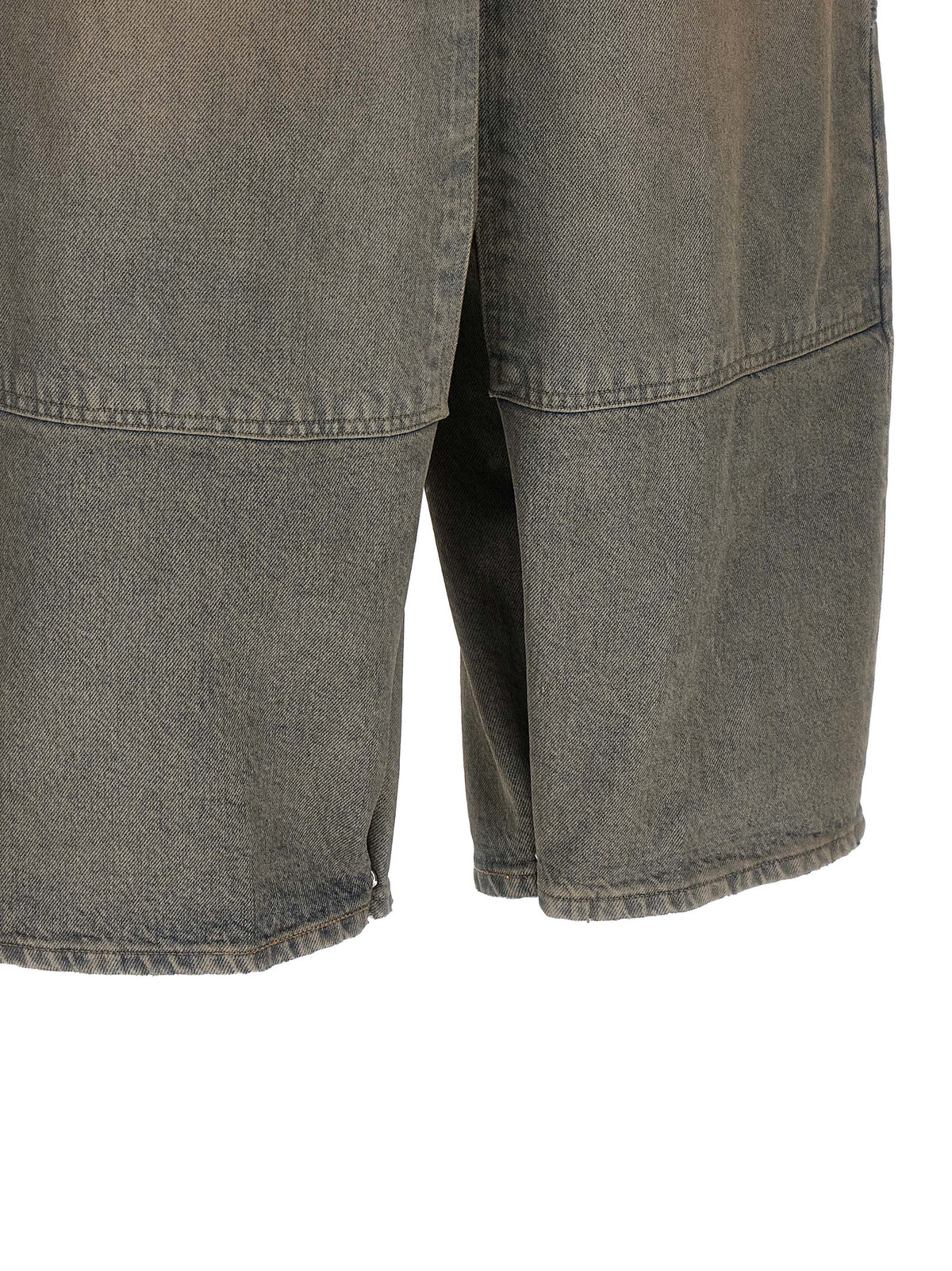 Haikure Blue Cotton Relaxed Fit Jeans