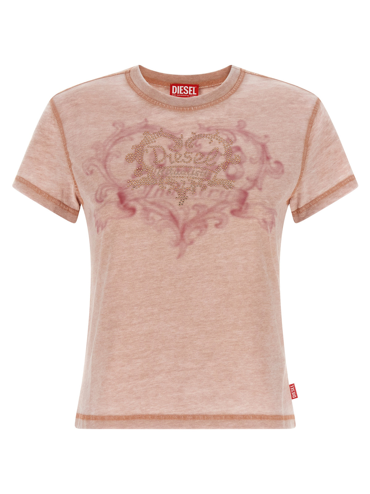T-shirt Diesel multicolore en polyester