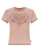 T-shirt Diesel multicolore en polyester