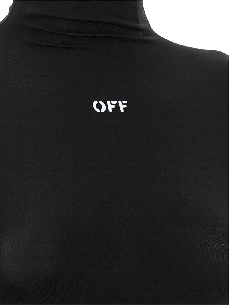 Cardigan Off-White en acétate noir
