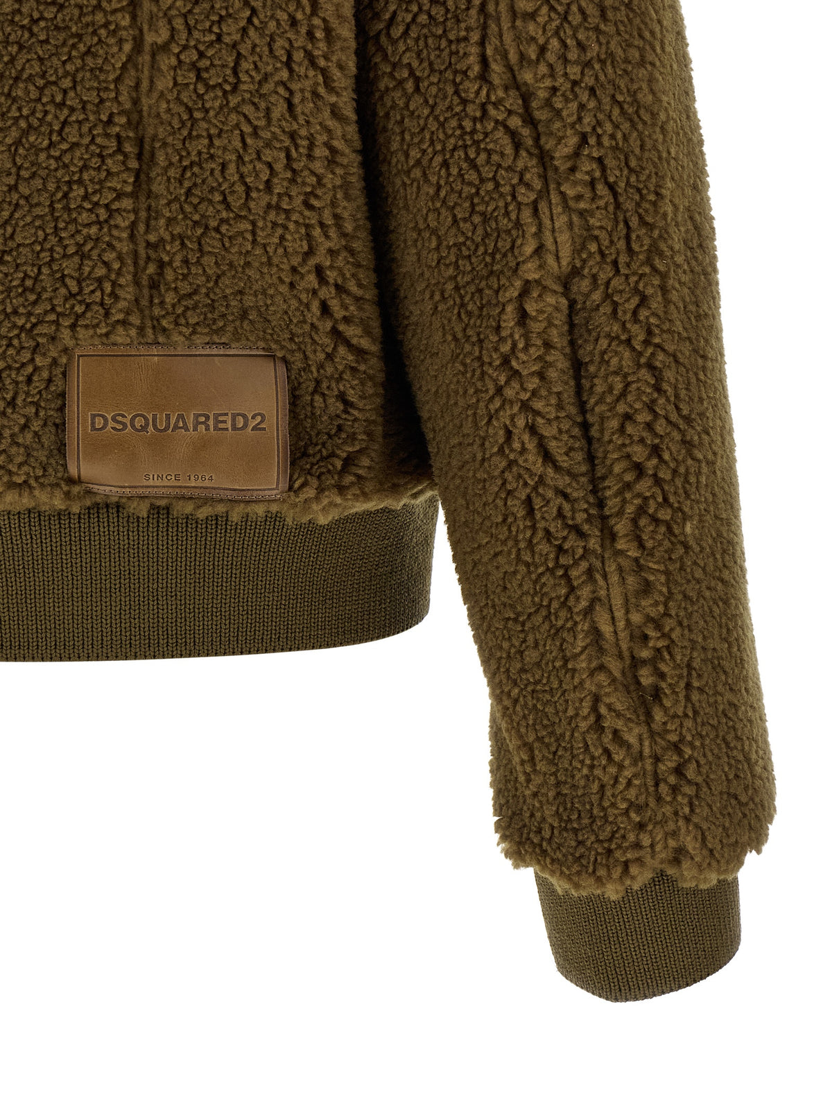 Dsquared² Blouson long en polyester marron