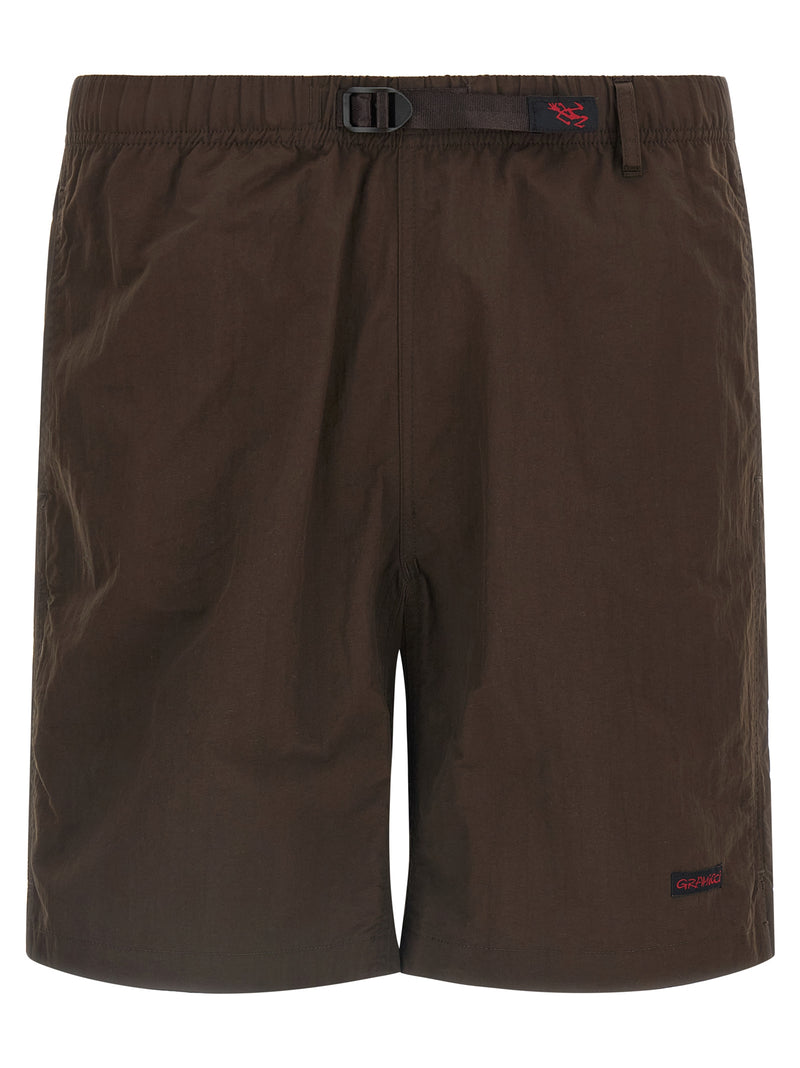 Shorts bermudas Gramicci en nylon marron