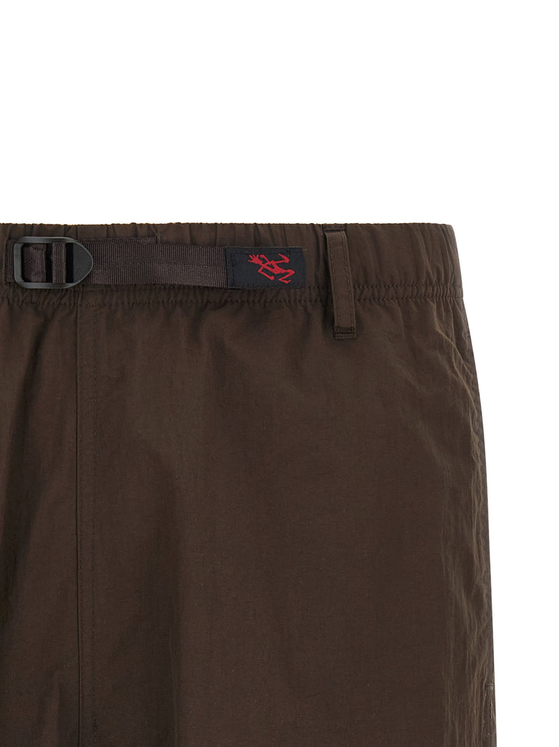 Shorts bermudas Gramicci en nylon marron