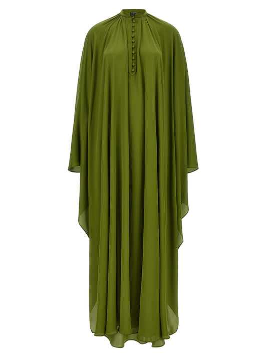 Robe longue en soie bicolore Tom Ford