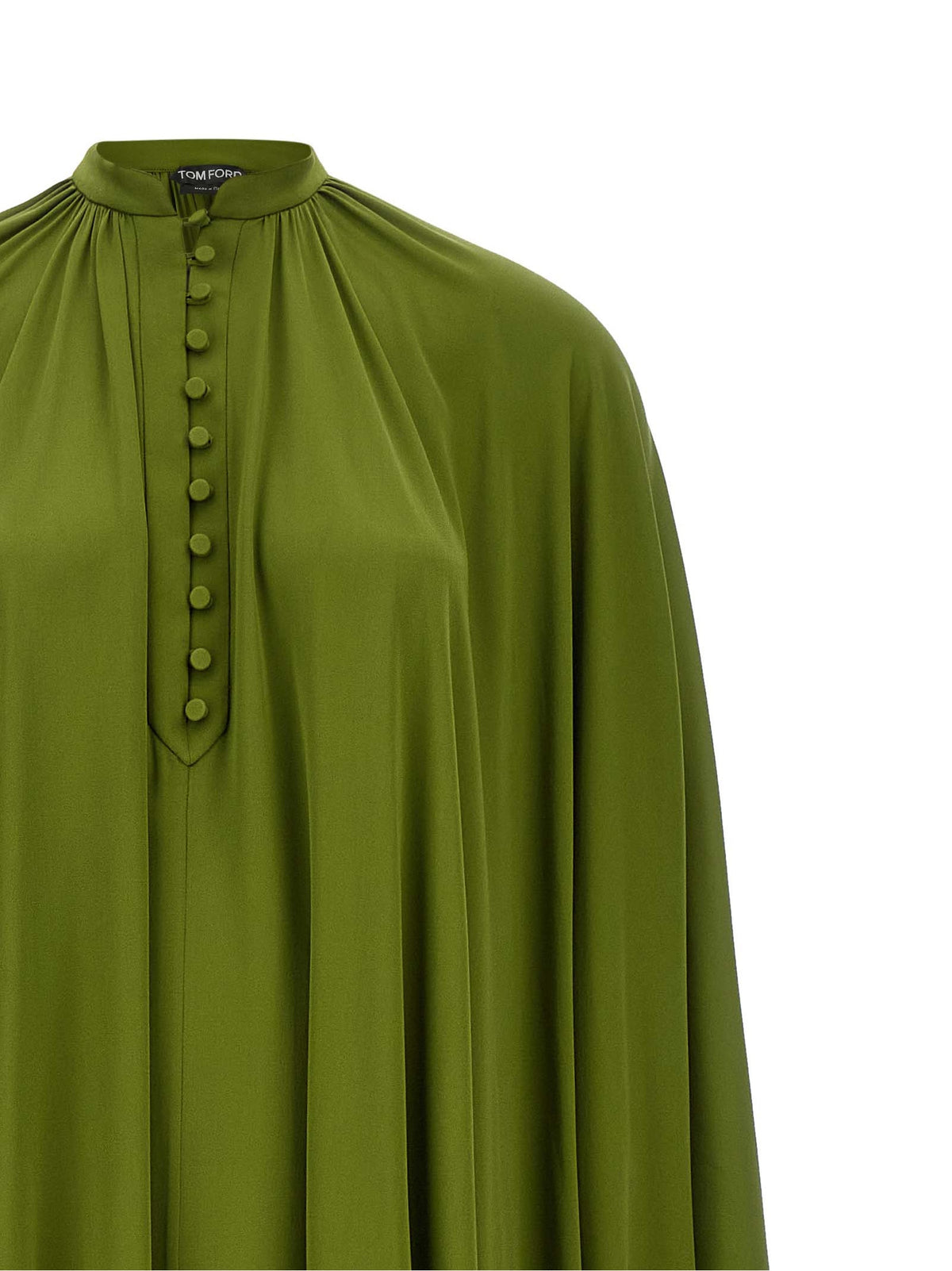 Robe longue en soie bicolore Tom Ford