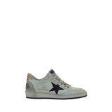 Golden Goose White Goatskin Low Top Sneakers - Ball Star Model