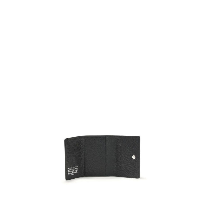 Portefeuille Maison Margiela en cuir de veau noir Bos Taurus