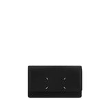 Maison Margiela Black Calf Leather Bos Taurus Wallet