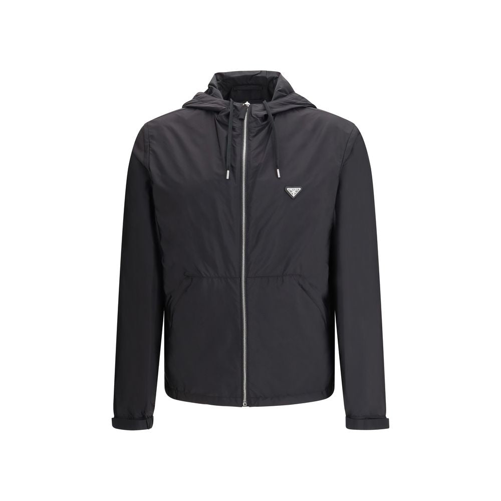 Prada Black Re-Nylon Jacket for Men