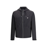 Prada Black Recycled Polyamide Shell Jacket