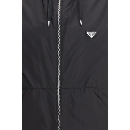 Prada Black Re-Nylon Jacket for Men