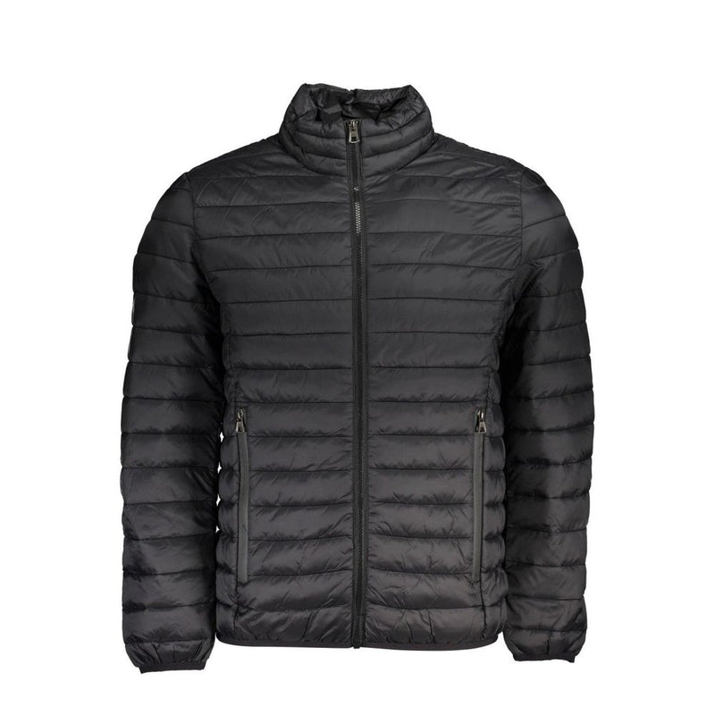 Norway 1963 Black Polyamide Men's Jacket - Modern Elegance