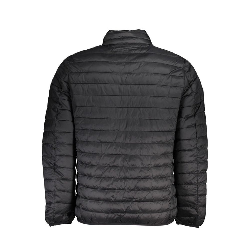 Norway 1963 Black Polyamide Men's Jacket - Modern Elegance