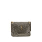 Saint Laurent Bicolor Calf Leather Bos Taurus Shoulder Bag