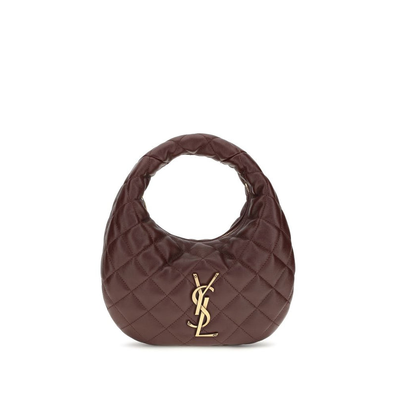 Saint Laurent Brown Lamb Ovis Aries Aries Handbag