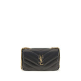 Sac bandoulière Saint Laurent Aries en agneau noir Ovis Avis
