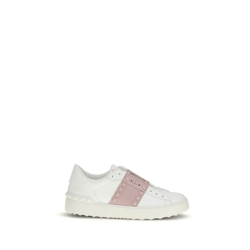 Baskets basses Valentino Garavani Bos Taurus en cuir de veau blanc