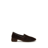 Mocassins à enfiler en cuir de veau marron Herbert Levine Bos Taurus