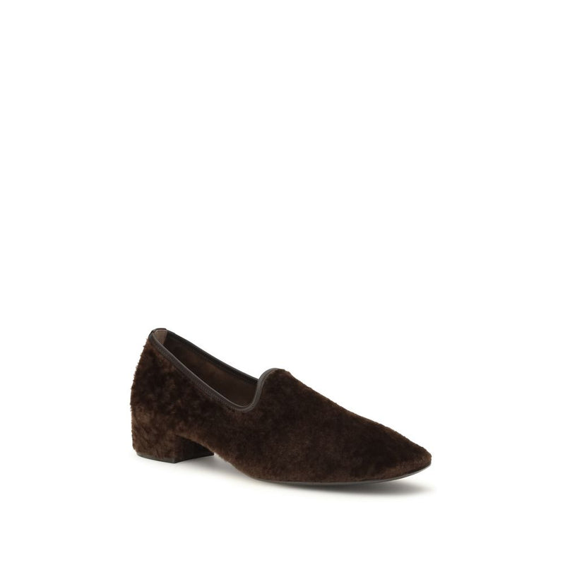 Mocassins à enfiler en cuir de veau marron Herbert Levine Bos Taurus