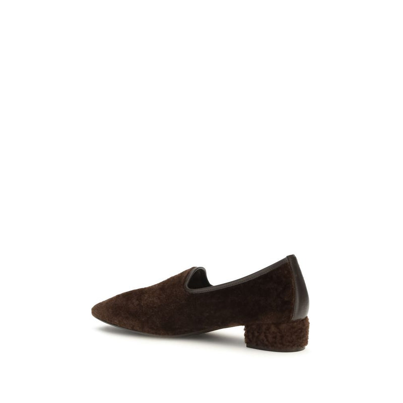 Mocassins à enfiler en cuir de veau marron Herbert Levine Bos Taurus