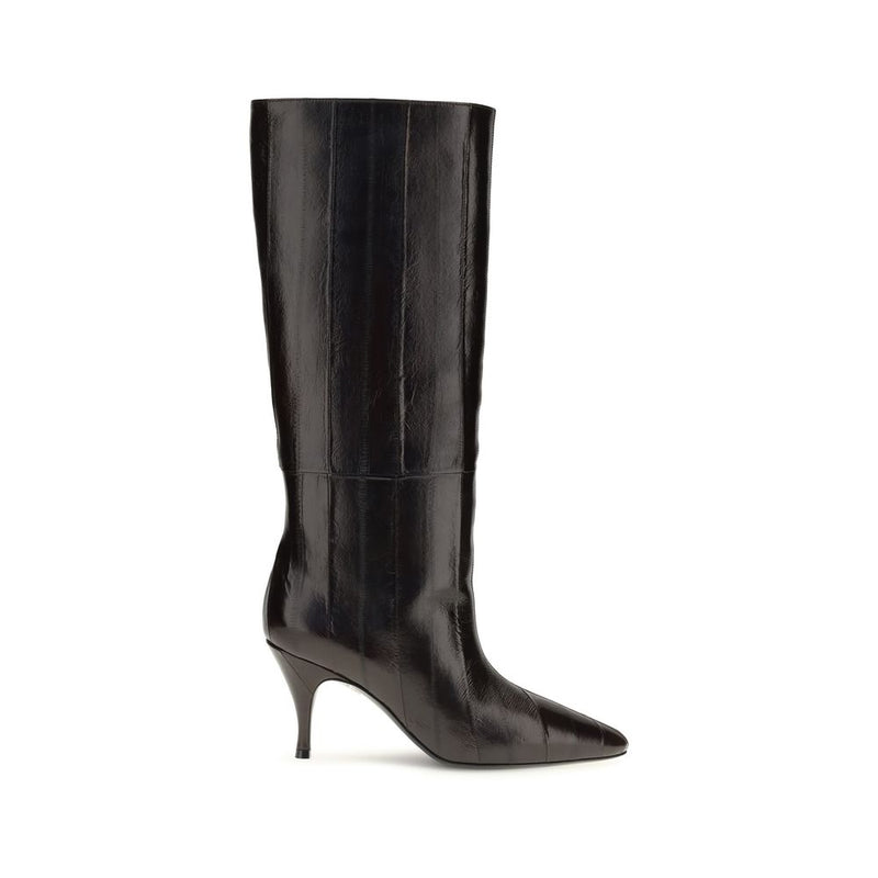 Bottes Herbert Levine en cuir de veau marron Bos Taurus