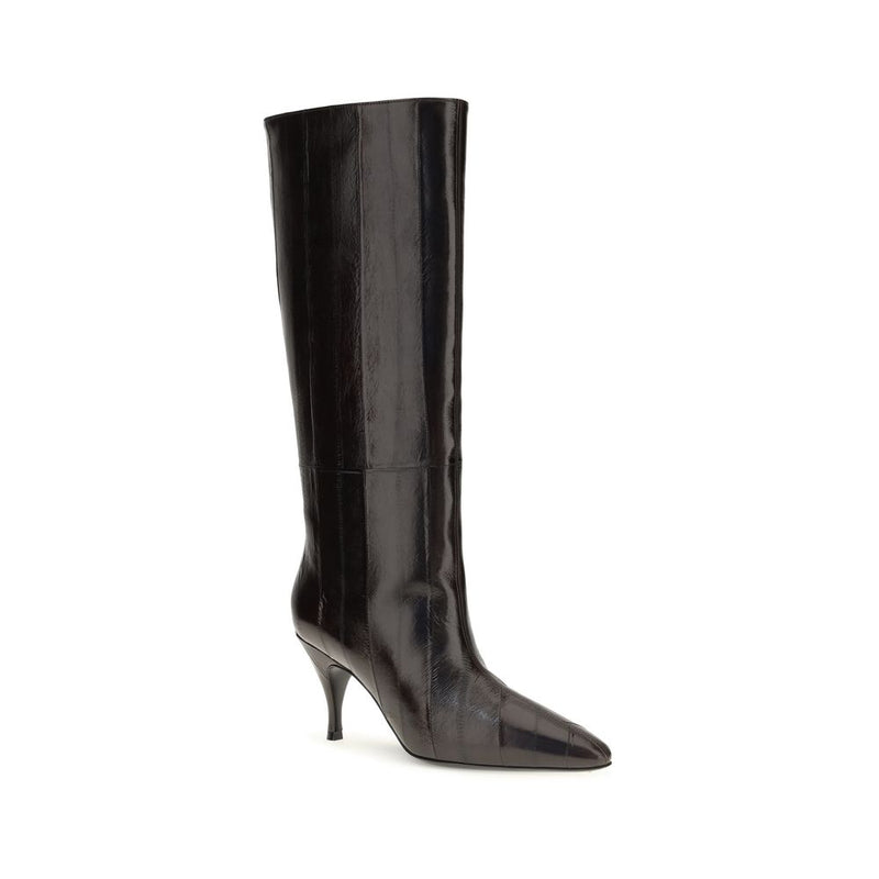Bottes Herbert Levine en cuir de veau marron Bos Taurus