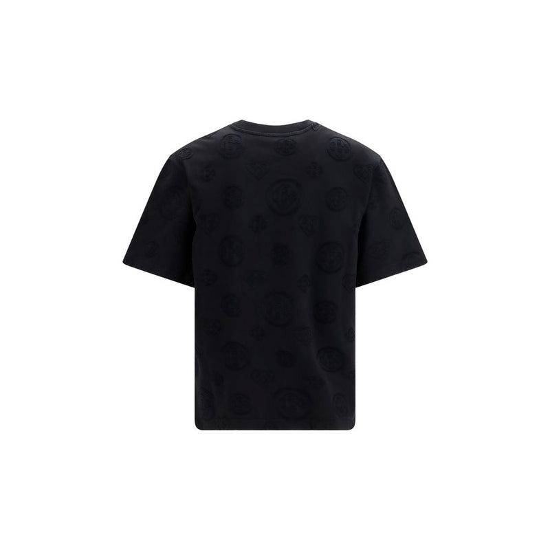 Casablanca Black Cotton Oversized Monogram T-Shirt