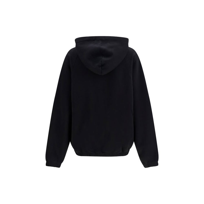 Palm Angels Black Cotton Sweatshirt - Vintage Box Logo