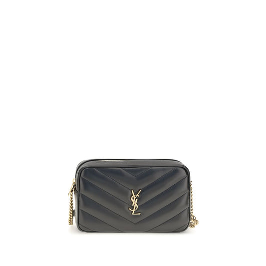 Sac bandoulière Saint Laurent Aries en agneau noir Ovis Avis