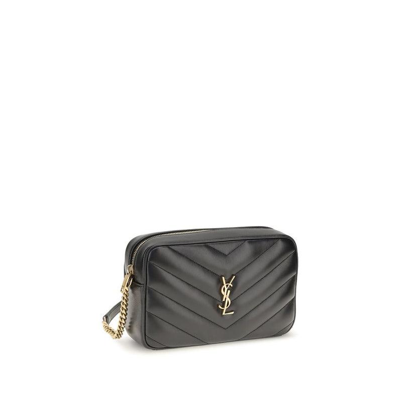 Sac bandoulière Saint Laurent Aries en agneau noir Ovis Avis