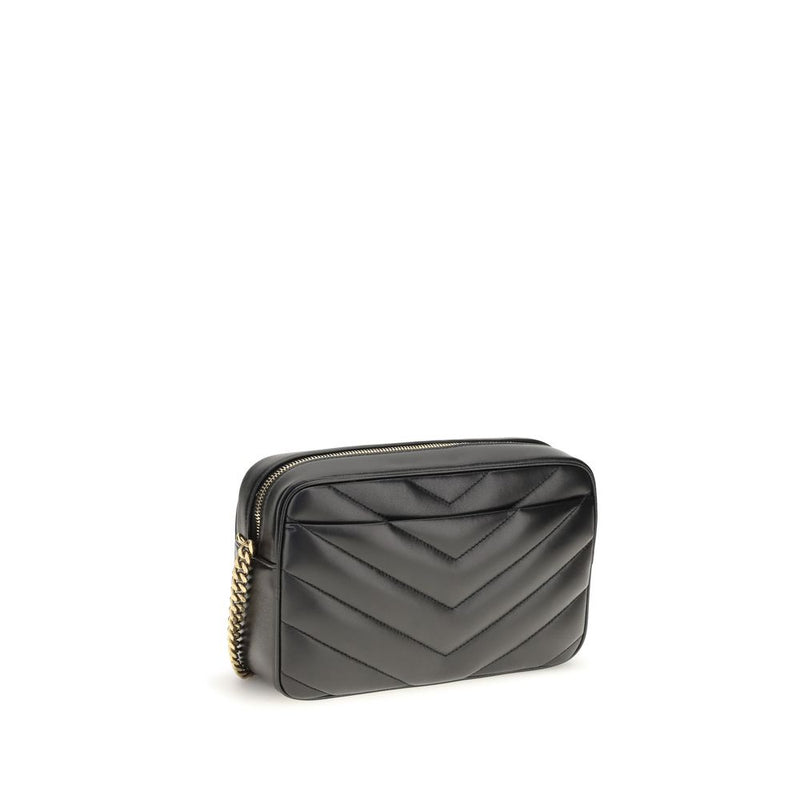 Sac bandoulière Saint Laurent Aries en agneau noir Ovis Avis