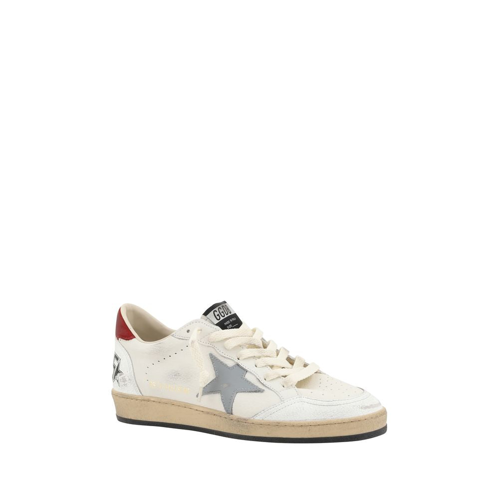 Baskets basses Golden Goose en cuir de veau beige Bos Taurus