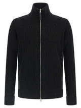 Maison Margiela Black Cotton Cardigan
