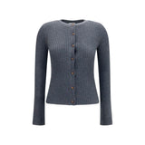 Gilet en cachemire gris Burberry