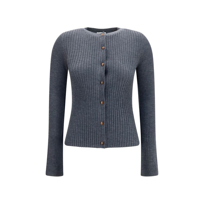 Gilet en cachemire gris Burberry