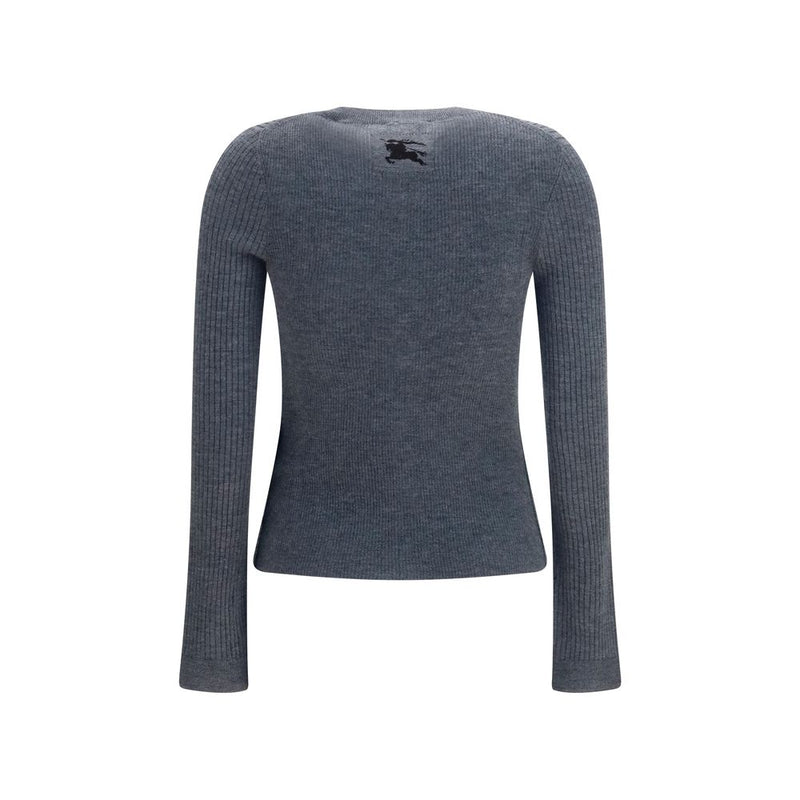 Gilet en cachemire gris Burberry