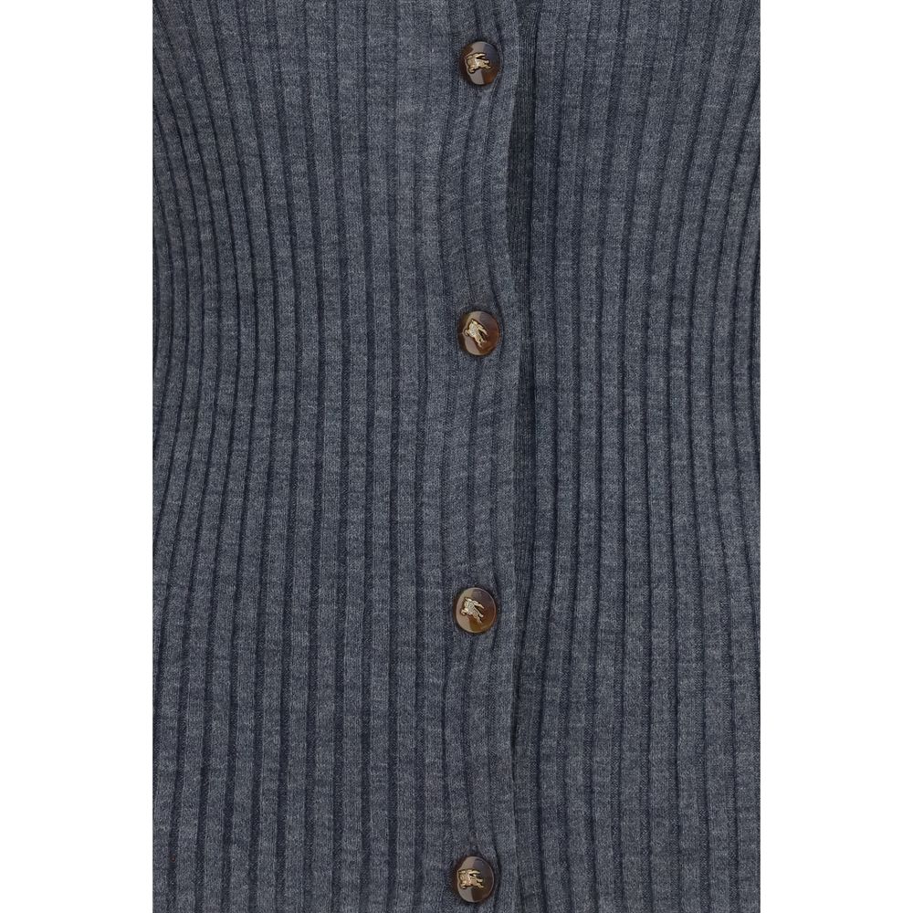 Gilet en cachemire gris Burberry