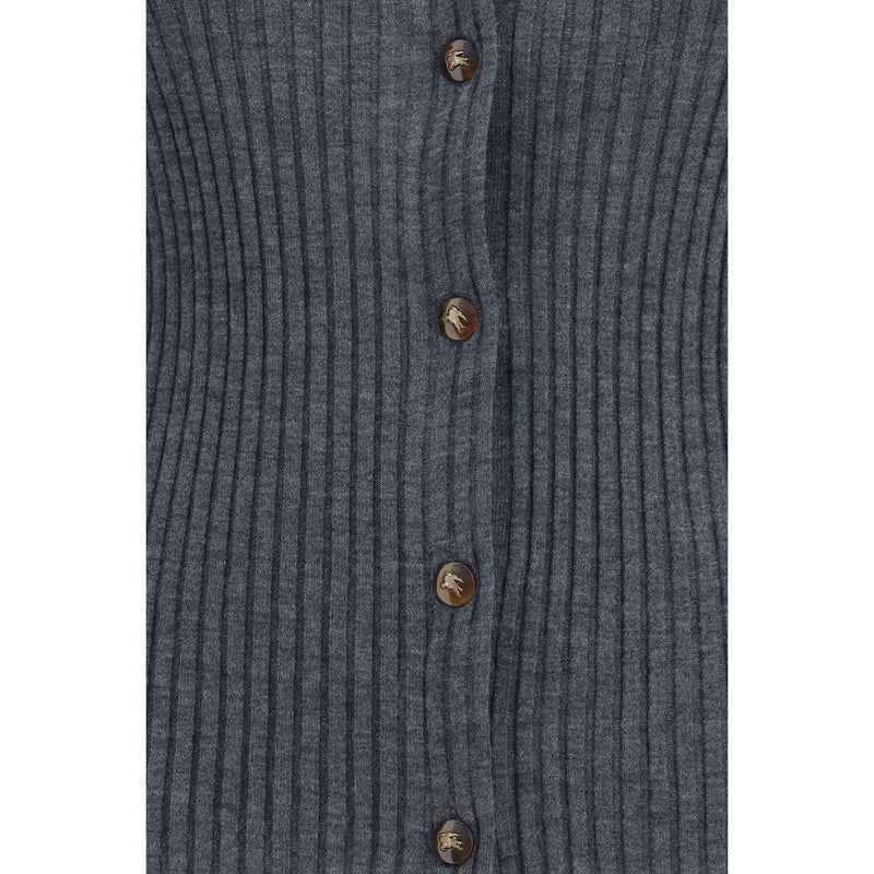 Gilet en cachemire gris Burberry