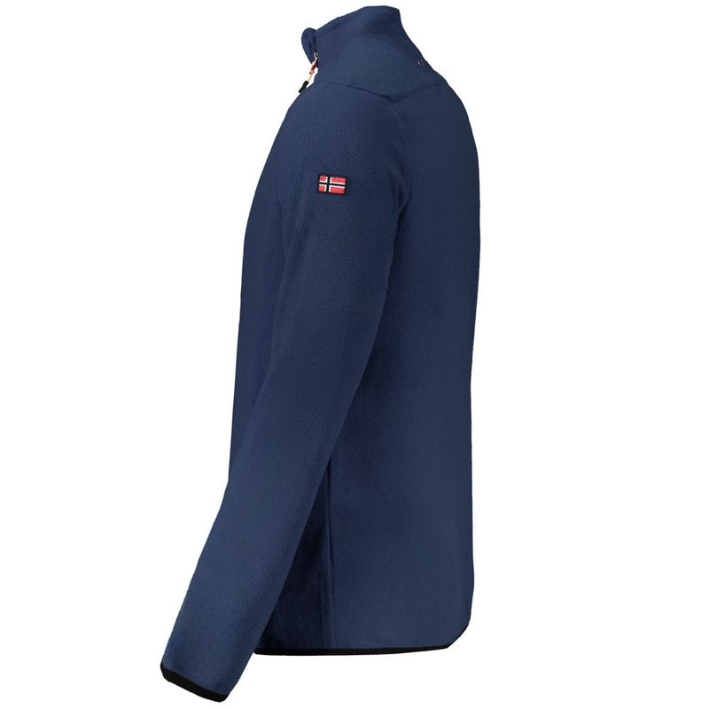 Norway 1963 Blue Polyester Men's Sweatshirt - Comfort & Style