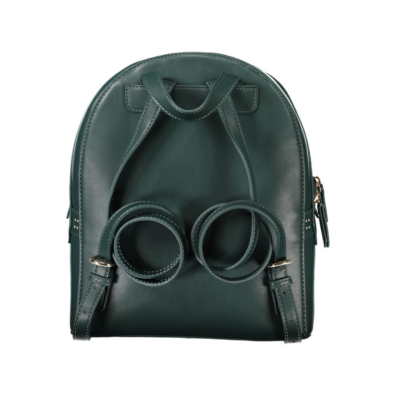 Mario Valentino Verde Poliuretano Sac à Dos pour Femmes