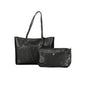 Mario Valentino Nero Poliuretano Women's Bag with Adjustable Strap